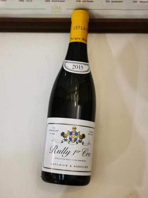 双鸡酒庄rully吕利一级园白葡萄酒